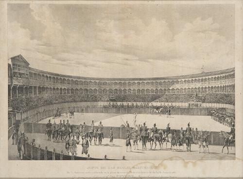  JOSÉ DE MADRAZO - Justa de las Reales Maestranzas celebrada en Madrid el 24 de junio de 1833