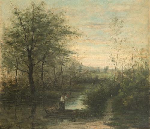  ESCUELA FRANCESA S. XIX-XX - Paisaje