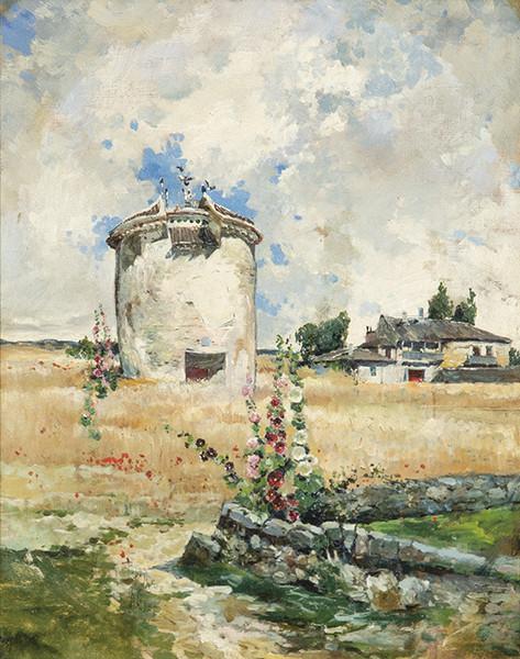  ANTONIO GOMAR Y GOMAR - Paisaje de Granada