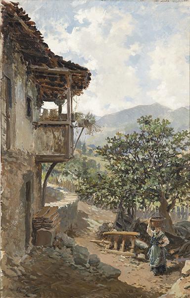  SALVADOR MARTÍNEZ-CUBELLS - Paisaje asturiano