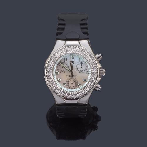  TECHNOMARINE nº SW 04383 de señora con caja en acero y brillantes.