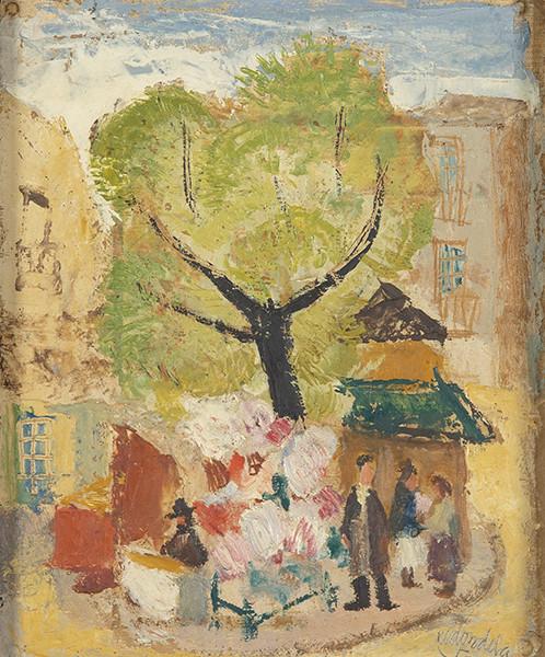  AGUSTÍN REDONDELA - Puesto de flores