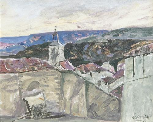  AGUSTÍN REDONDELA - Paisaje de Guadalajara