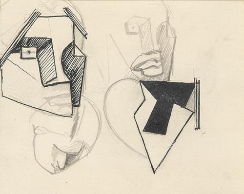  JULIO GONZÁLEZ - Etudes de masques (1930-1936)