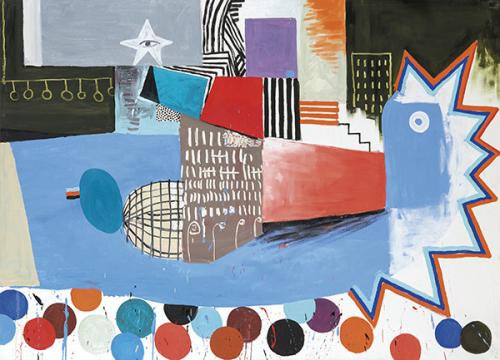 Lote 0430
ABRAHAM LACALLE - Warning from space II