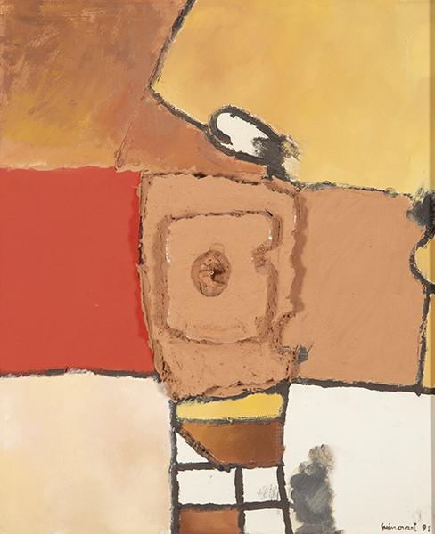 Lote 0471
JOSEP GUINOVART - Petit cup vermell