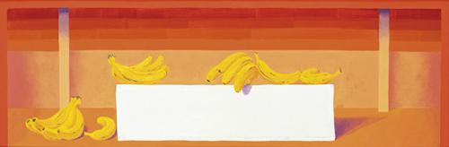  ENRIQUE VARA - Bodegón con plátanos. Serie roja