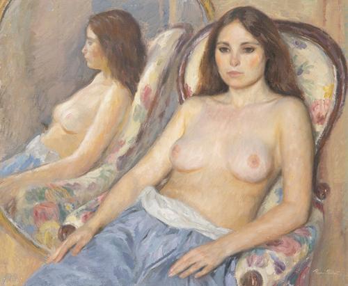  RAMÓN PICHOT - Desnudo ante el espejo