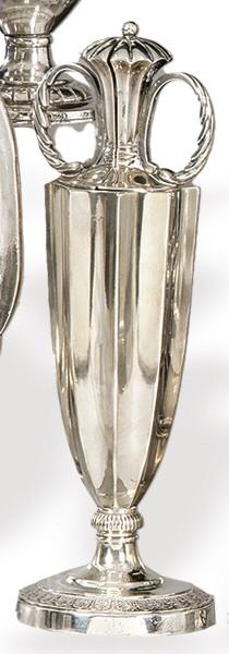  Despabiladeras de plata española punzonada de Ignacio Griñón, Madrid Villa y Corte 1843.