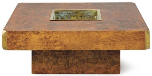  Willy Rizzo (1928-2013) para Mario Sabot, 1972
Mesa de café Alveo