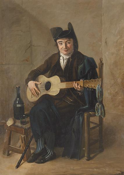  BARTOLOMÉ MONTALVO - El estudiante sopista tocando la guitarra