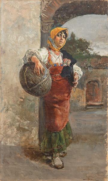  GONZALO BILBAO - Campesina del Lacio