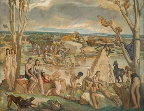  PEDRO MOZOS - Junto al río