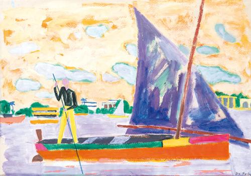 Lote 0404
DIS BERLIN - Barco por la costa