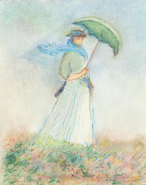 Lote 0034
BALDOMERO PRAT - Copiando a Monet