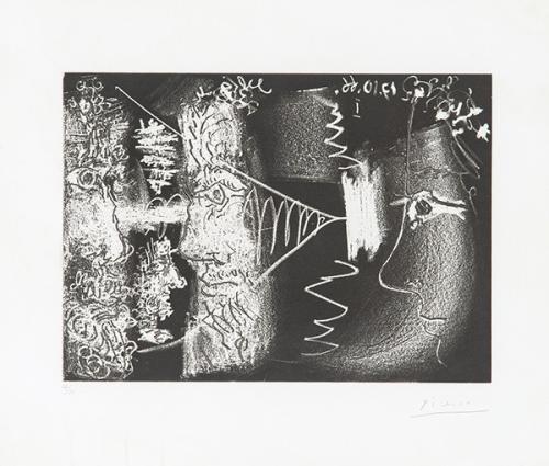 Lote 0583
PABLO PICASSO - Profils