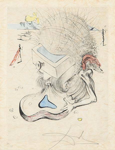  SALVADOR DALÍ - Les Tiroirs (Poemas Secretos de Apollinaire)