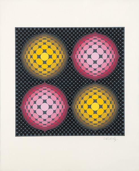 Lote 0621
VICTOR VASARELY - Metagalaxie