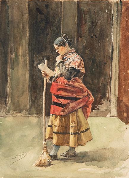  MANUEL GARCÍA HISPALETO - Campesina con traje regional