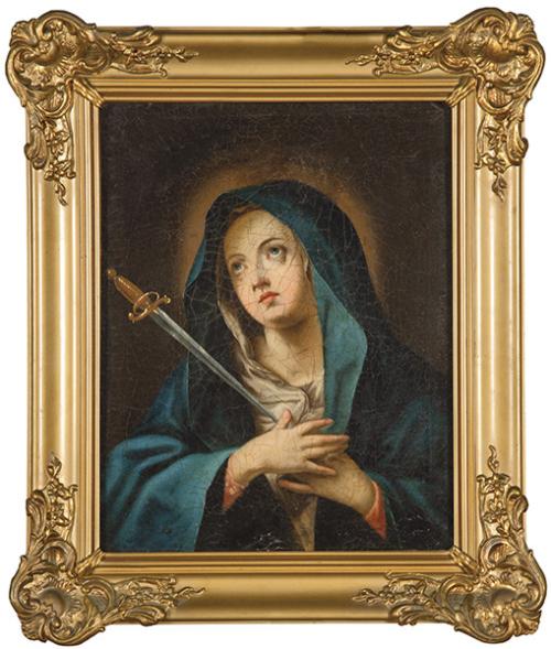  ESCUELA ESPAÑOLA FNS. S. XVIII - Dolorosa