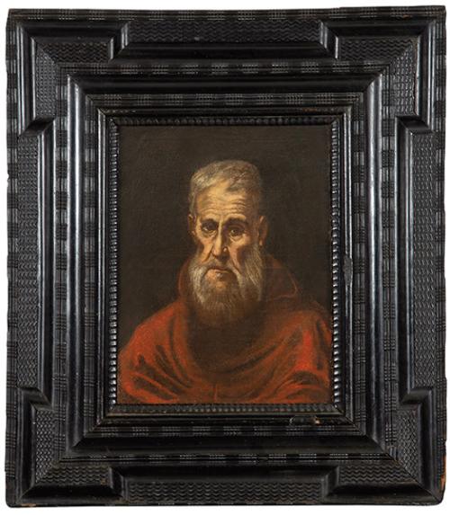 Lote 0070
SEGUIDOR DE LUIS TRISTÁN S. XVII - Retrato de cardenal