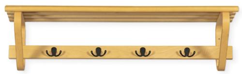  Alvar Aalto (1898 Kuortane, Finlandia-1976) para Artek, años 70
Perchero de pared modelo 109C