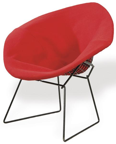 Lote 1318
Harry Bertoia (1915-1978) para Knoll 1952
Silla Diamond, también conocida como modelo número 421LU