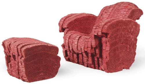  Frank Gehry (Toronto, 1929) para Vitra, 1986
Sillón Red Beaver