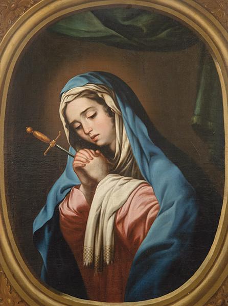 Lote 0093
ESCUELA ESPAÑOLA FNS. S. XVIII - Dolorosa