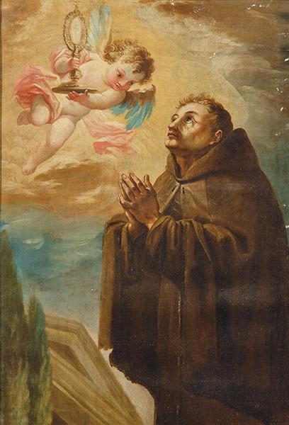  SEGUIDOR DE ZACARÍAS GONZALÉZ VELÁZQUEZ S. XVIII - San Pascual Bailón