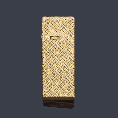  Mechero en oro amarillo de 18 K