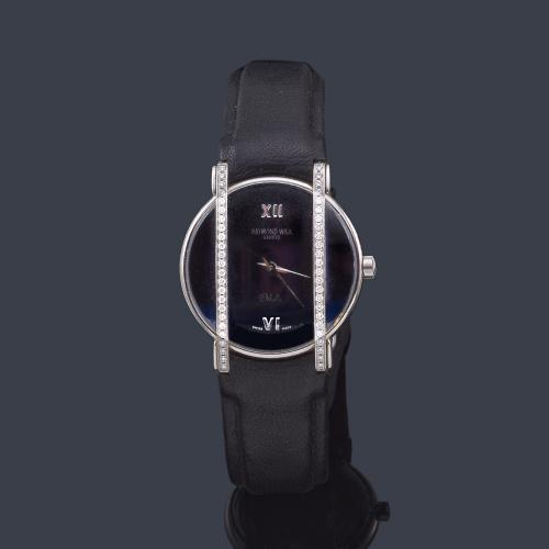 Lote 2631
Reloj Raymond Weil acero y brillantes