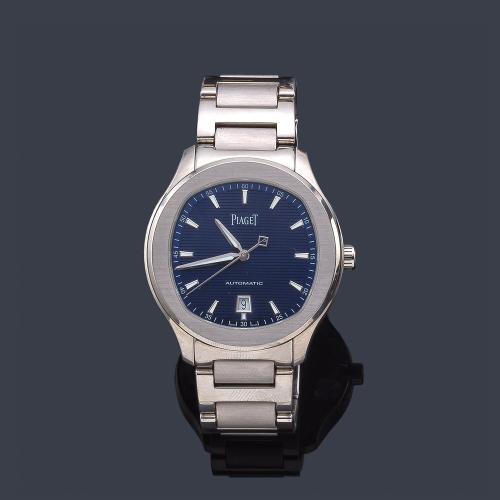  PIAGET Polo S ref. PGGOA44002 de caballero con caja y brazalete en acero.Con estuche y documentación.