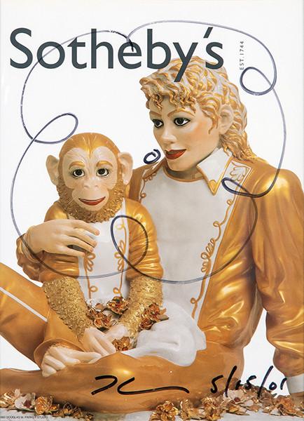  JEFF KOONS - Sin título. (Michael Jackson & Bubbles)