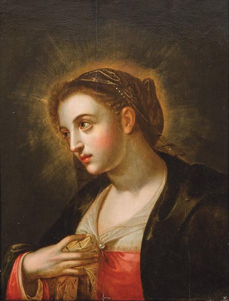  ESCUELA FLAMENCA S. XVII - Virgen en oración