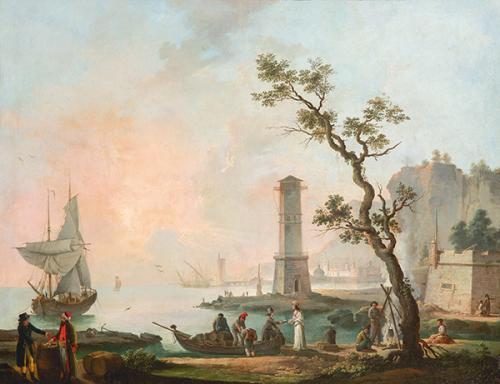  JOSE CAMARON Y BONANAT - Vista costera al atardecer