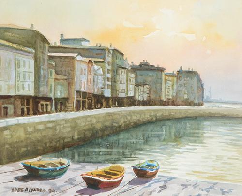 Lote 0303
XOSE ÁLVAREZ - Ciudad Gallega