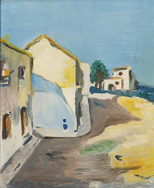 Lote 0305
JOAQUIN ASENSIO - Calle de pueblo