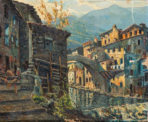 Lote 0307
ANÓNIMO - Pueblo del norte