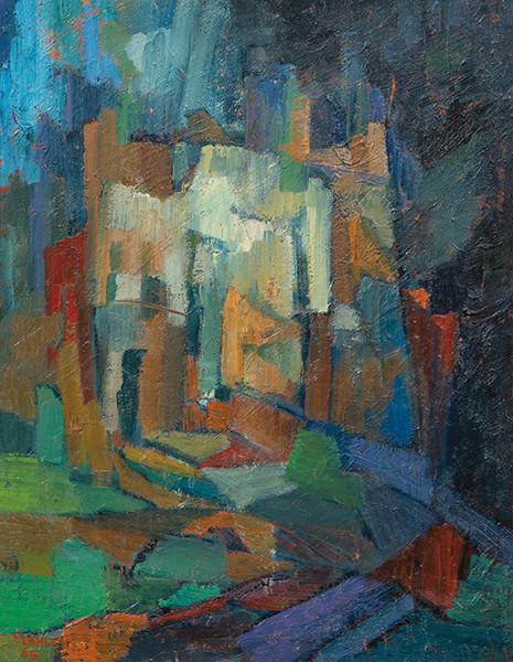 Lote 0329
TAIEB LAHLOU - Casa en el paisaje