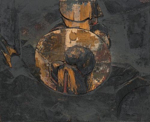 Lote 0387
LUCIO MUÑOZ - Calcinación de un pájaro