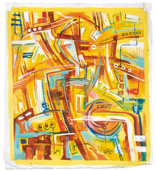 Lote 0510
PATRICK MAWETE - Sign of light and prosperity