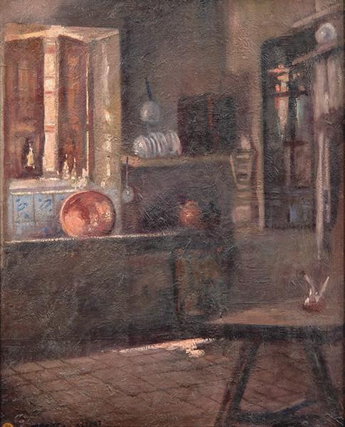 Lote 0585
RAMÓN LAPORTA ASTORT - Interior de cocina