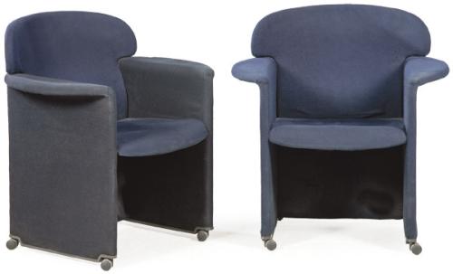  Afra y Tobia Scarpa para Casas 1980
Pareja de butacas Club modelo Ronda 710.