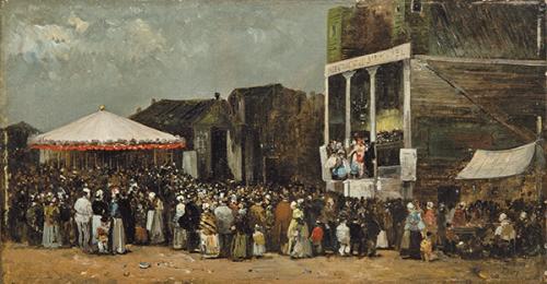 Lote 0135
FRANCISCO MANUEL OLLER Y CESTERO - Feria francesa