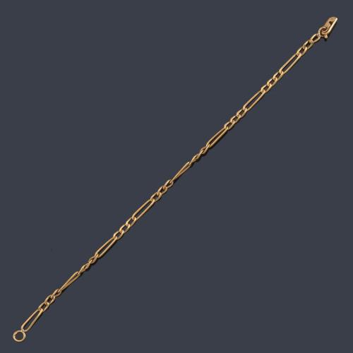 Lote 2505
Pulsera de oro amarillo de 18K.