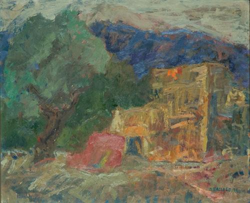 Lote 0324
ESCUELA ESPAÑOLA S. XX - Paisaje