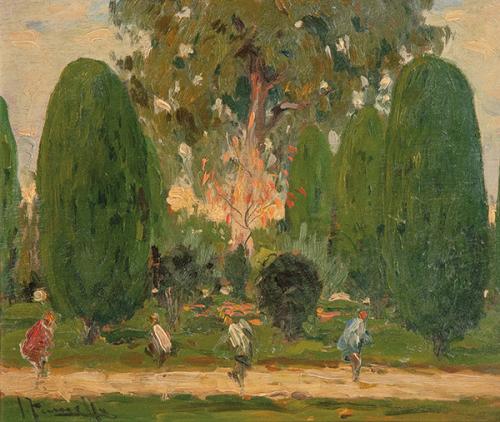 Lote 0333
JOAQUIN TERRUELLA - El parque