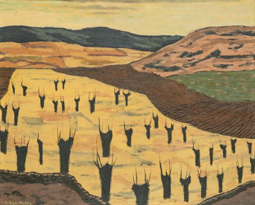 Lote 0338
GODOFREDO ORTEGA MUÑOZ - Campos de Extremadura, Paisaje extremeño