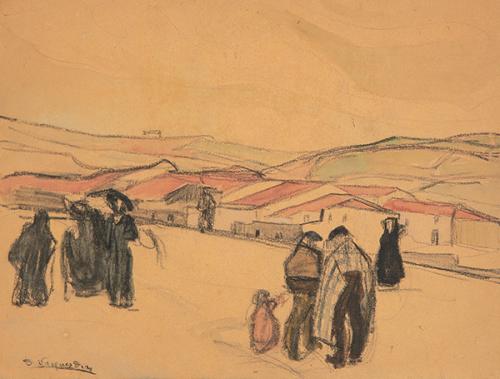 Lote 0350
DANIEL VÁZQUEZ DÍAZ - La salida de misa